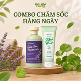  COMBO CHĂM SÓC HÀNG NGÀY – SỮA TẮM HOA OẢI HƯƠNG & SỮA RỬA MẶT RAU MÁ 