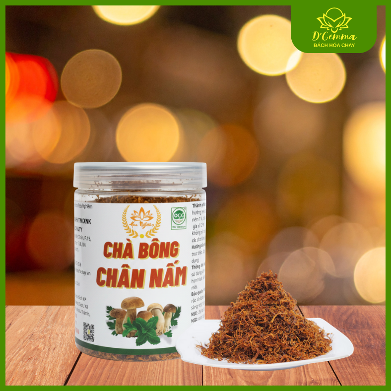  CHÀ BÔNG CHÂN NẤM (150g) - RUỐC NẤM HƯƠNG CHAY SẠCH LOẠI 1 THƠM NGON 