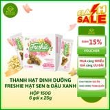  THANH HẠT DINH DƯỠNG FRESHIE HẠT SEN & ĐẬU XANH - SNACK HEALTHY GIÀU DINH DƯỠNG 