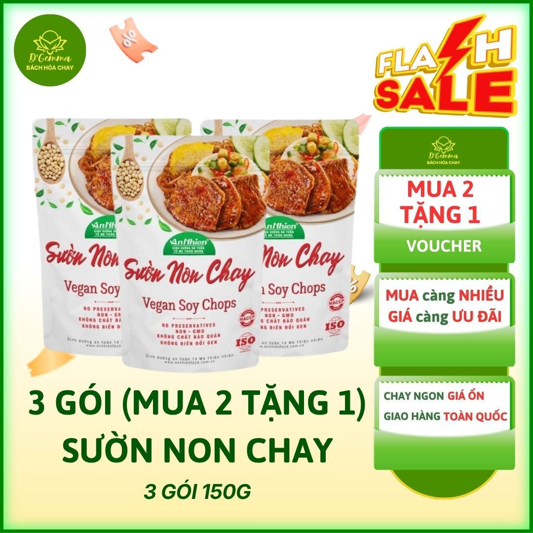  SƯỜN NON CHAY PHẠM GIA PHÁT MUA 2 TẶNG 1 
