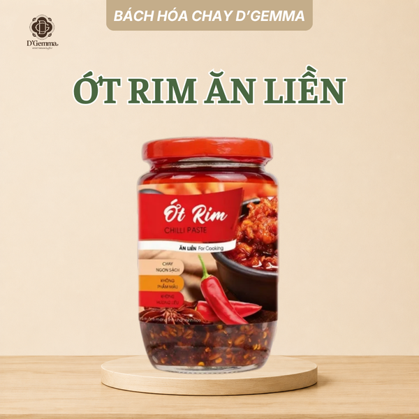  ỚT RIM ĂN LIỀN HŨ 320G 