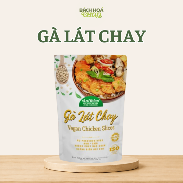  Gà Lát Chay 150G - Đồ Chay Khô Dai Ngon, Dễ Chế Biến 