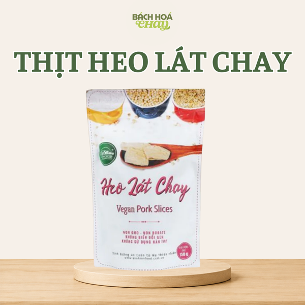  Thịt Heo Lát Chay 150G - Thực Phẩm Chay Khô Thơm Ngon, Dễ Chế Biến 
