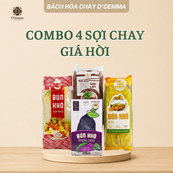  COMBO 4 SỢI CHAY GIÁ HỜI 