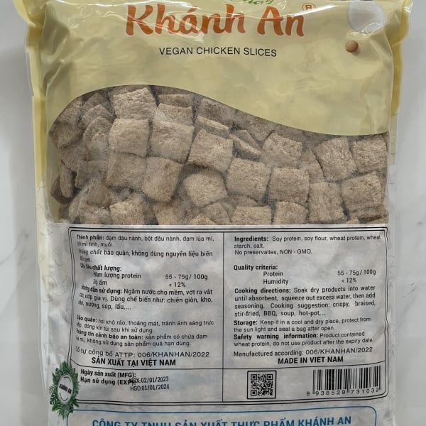  GÀ LÁT CHAY KHÁNH AN 100G – THỰC PHẨM THUẦN CHAY, TIỆN LỢI VÀ ĐA DẠNG CÁCH CHẾ BIẾN 