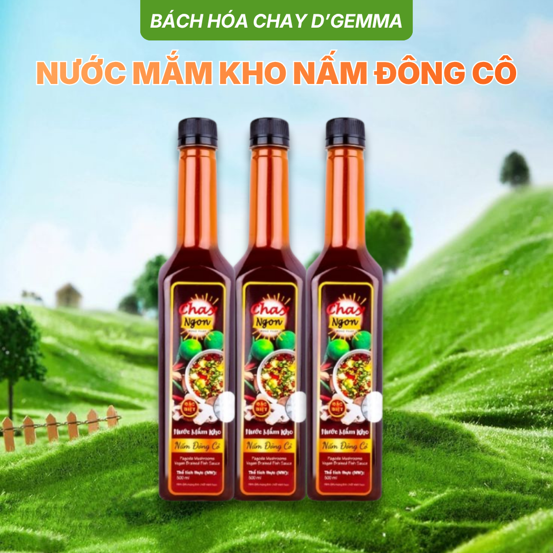  NƯỚC MẮM KHO NẤM ĐÔNG CÔ ĐẶC BIỆT 