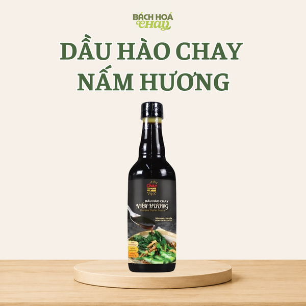  DẦU HÀO CHAY NẤM HƯƠNG ĐẶC BIỆT CHAI 500ML - HÙNG PHÁT - ĐẬM ĐÀ CHO MỌI MÓN ĂN 