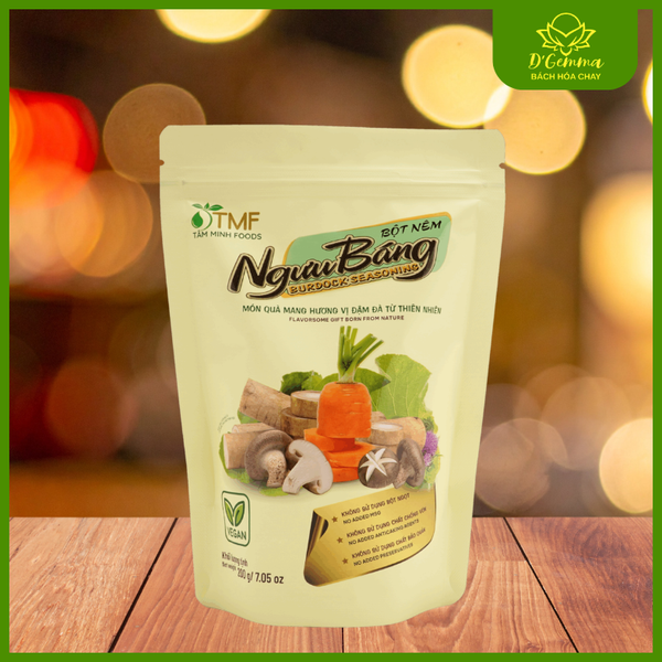  BỘT NÊM NGƯU BÁNG THUẦN CHAY - BỘT NÊM THỰC DƯỠNG VỊ THANH NGỌT TỰ NHIÊN 
