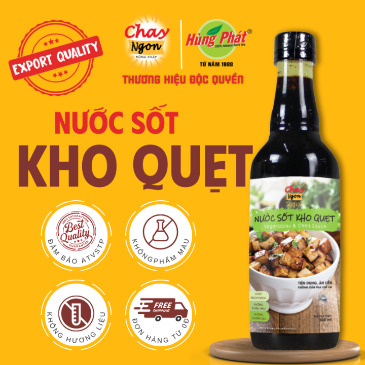  NƯỚC SỐT KHO QUẸT ĐẶC BIỆT 