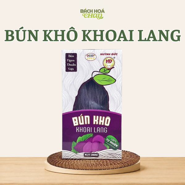  BÚN KHÔ KHOAI LANG 300G - BỔ SUNG CHẤT XƠ TỰ NHIÊN 