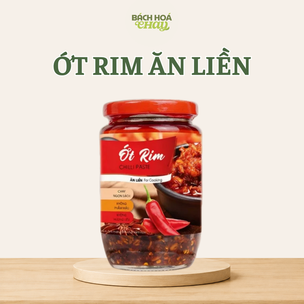  ỚT RIM ĂN LIỀN HŨ 320G 