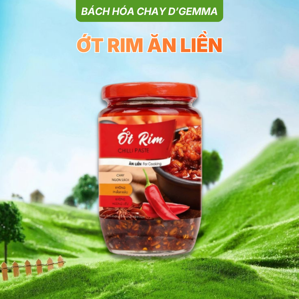  ỚT RIM ĂN LIỀN HŨ 320G 