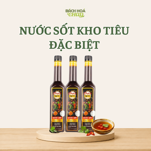  NƯỚC SỐT KHO TIÊU ĐẶC BIỆT | D'GEMMA CHAI 500ML 