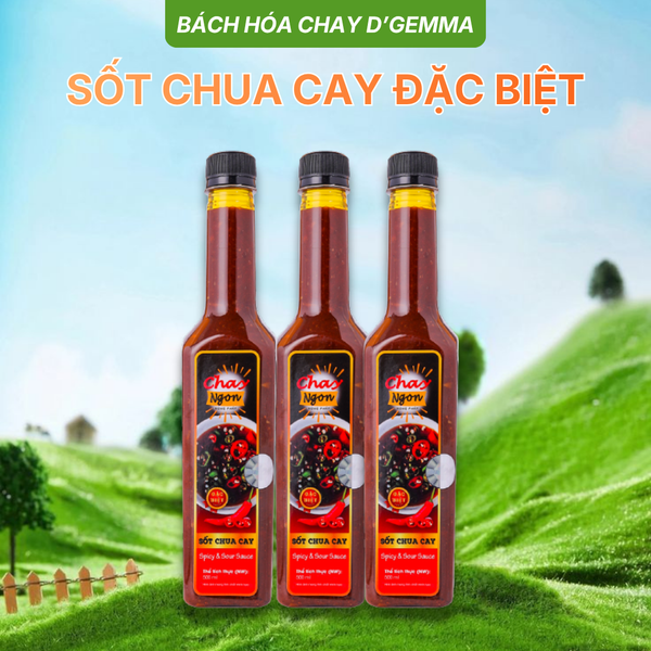  SỐT CHUA CAY ĐẶC BIỆT 500ML HÙNG PHÁT 