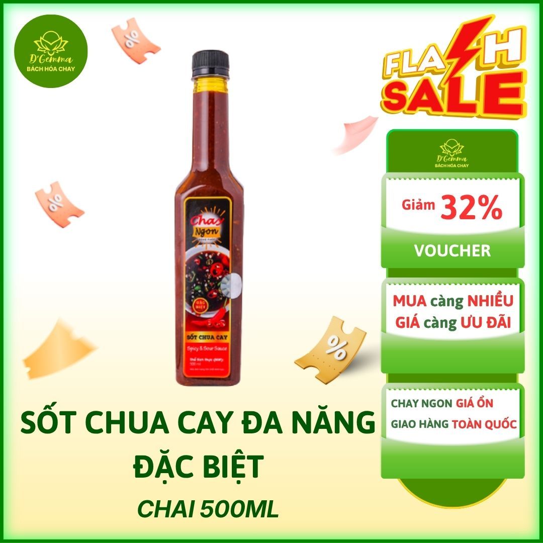  SỐT CHUA CAY ĐẶC BIỆT 500ML HÙNG PHÁT 