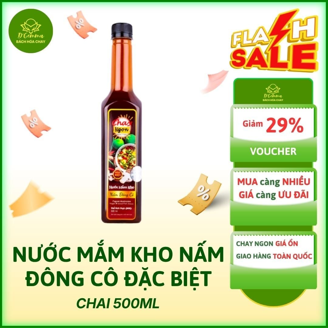  NƯỚC MẮM KHO NẤM ĐÔNG CÔ ĐẶC BIỆT 