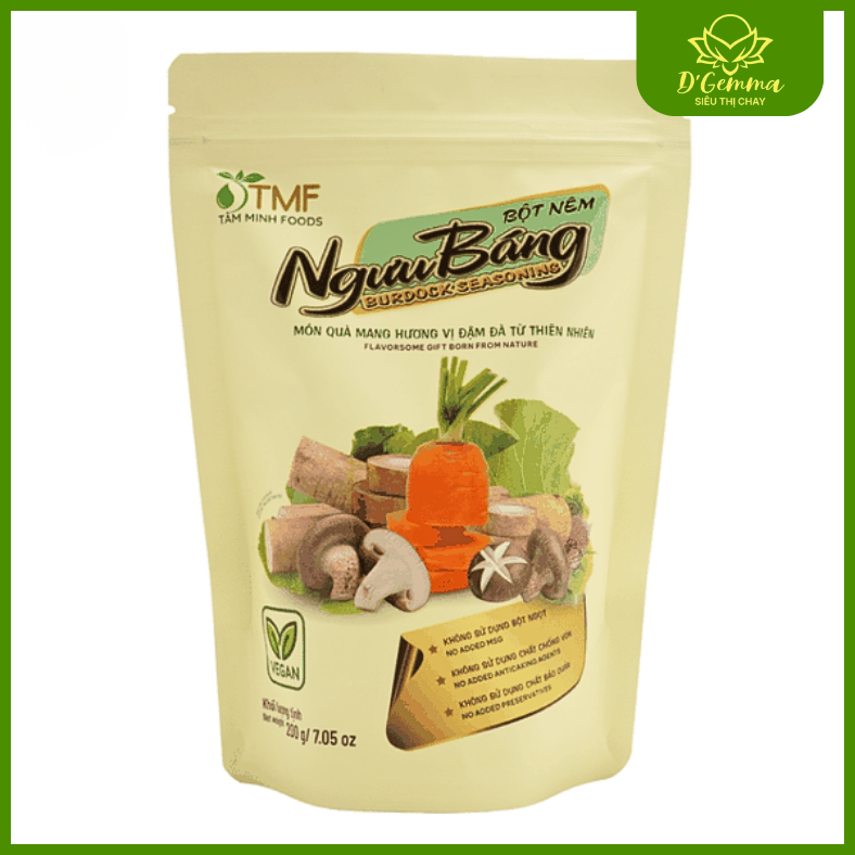  BỘT NÊM NGƯU BÁNG THUẦN CHAY - BỘT NÊM THỰC DƯỠNG VỊ THANH NGỌT TỰ NHIÊN 