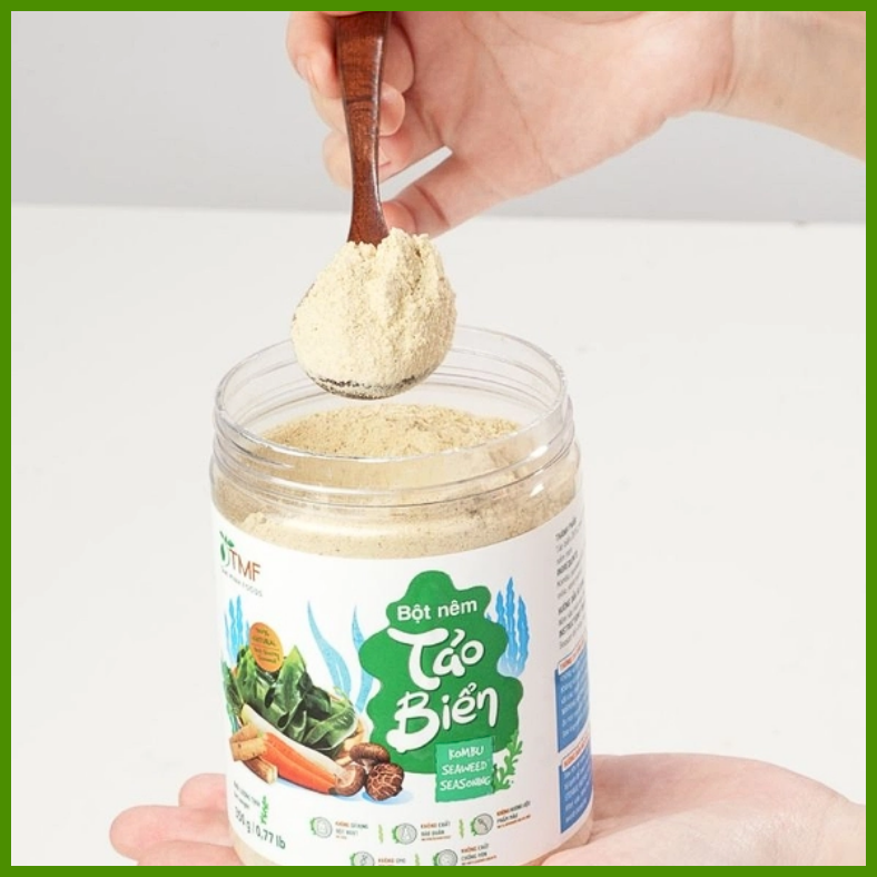  BỘT NÊM TẢO BIỂN CHAY TƯ NHIÊN KHÔNG BỘT NGỌT  | D’GEMMA 150G 
