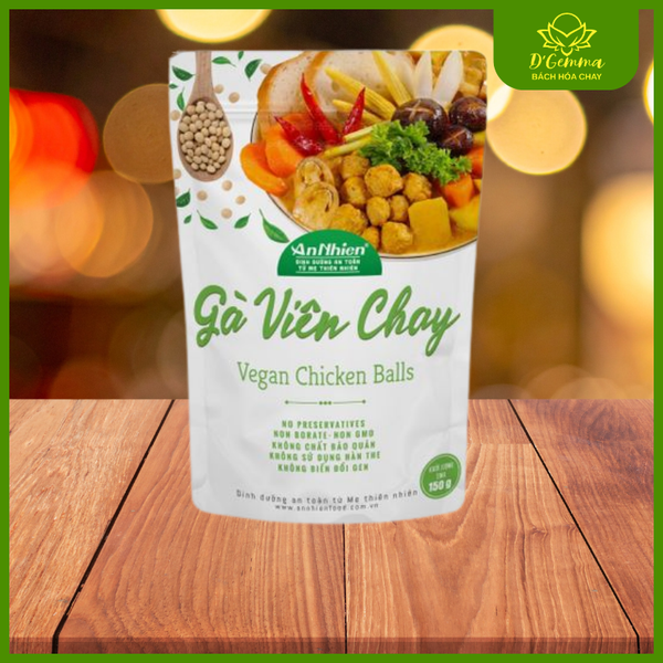  GÀ VIÊN CHAY 150G - ĐẠM THỰC VẬT TIỆN LỢI, DAI MỀM THẤM VỊ 