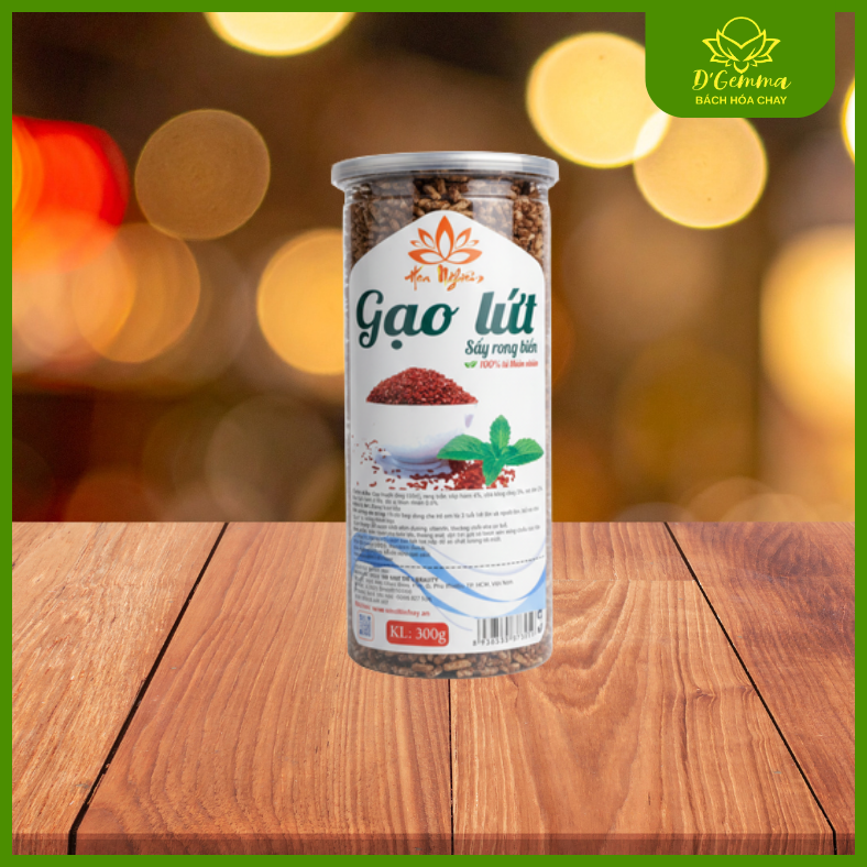  Gạo Lứt Sấy Rong Biển - Gạo Lứt Sạch Hỗ Trợ Giảm Cân, Thực Dưỡng (300g) 