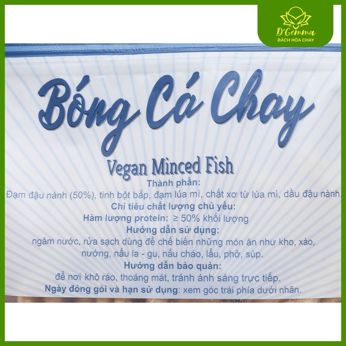  Bóng Cá Chay 150G - Nguyên Liệu Nấu Súp, Lẩu Chay Thanh Đạm 