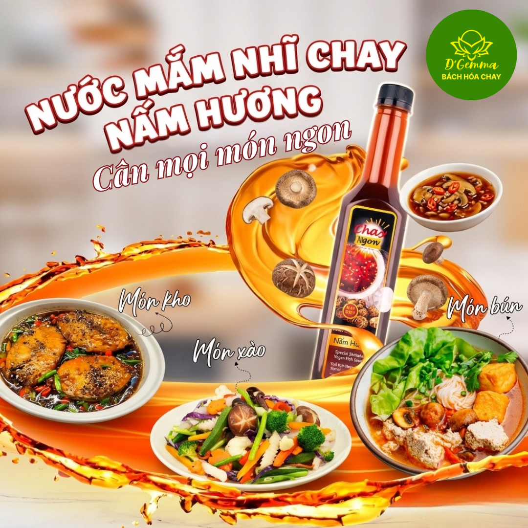  NƯỚC MẮM NHĨ CHAY NẤM HƯƠNG ĐẶC BIỆT 