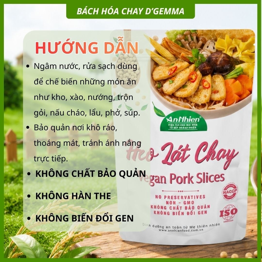  Thịt Heo Lát Chay 150G - Thực Phẩm Chay Khô Thơm Ngon, Dễ Chế Biến 