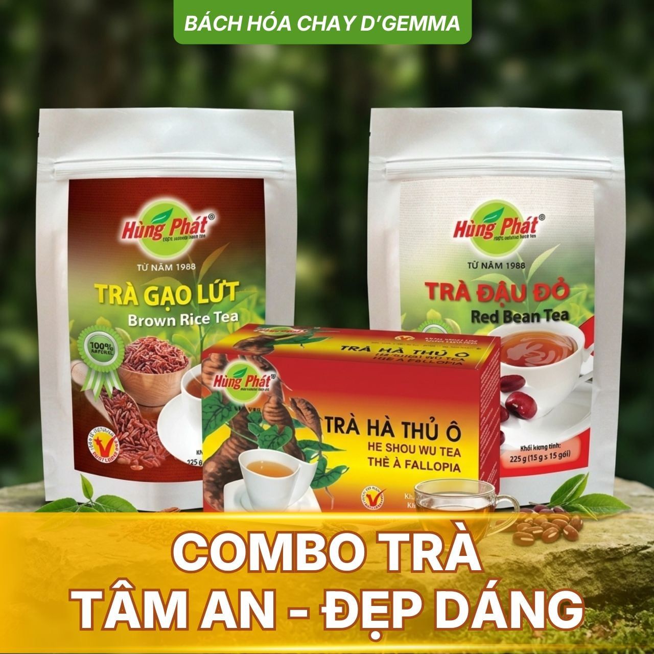  COMBO TRÀ TÂM AN ĐẸP DÁNG 300-500GR 