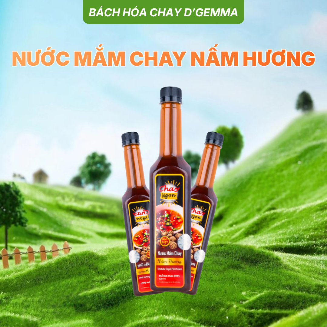  NƯỚC MẮM CHAY NẤM HƯƠNG ĐẶC BIỆT 500ML - HÙNG PHÁT - ĐẬM ĐÀ VỊ NẤM, THƠM NGON CHUẨN VỊ 