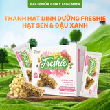  THANH HẠT DINH DƯỠNG FRESHIE HẠT SEN & ĐẬU XANH - SNACK HEALTHY GIÀU DINH DƯỠNG 
