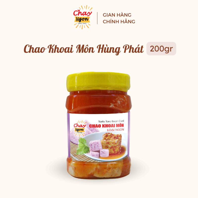  CHAO KHOAI MÔN NGON 170G - ĐẬM ĐÀ TRUYỀN THỐNG, BÉO BÙI VỊ KHOAI MÔN 