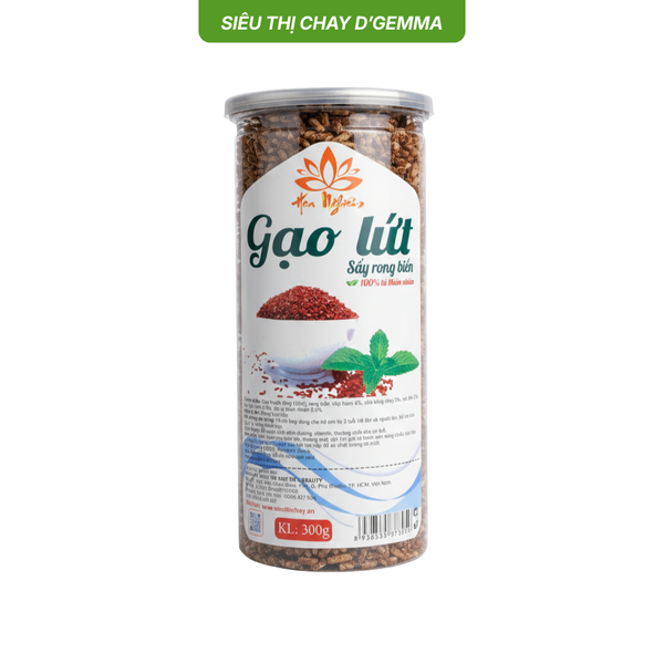  Gạo Lứt Sấy Rong Biển - Gạo Lứt Sạch Hỗ Trợ Giảm Cân, Thực Dưỡng (300g) 