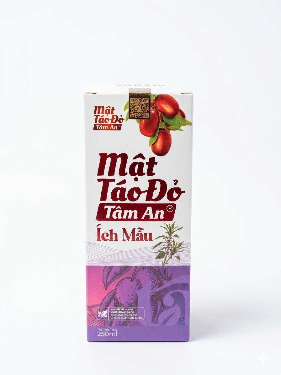  MẬT TÁO ĐỎ TÂM AN ÍCH MẪU - 250ML 