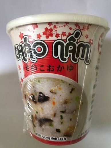  CHÁO NẤM KAYU 36G 