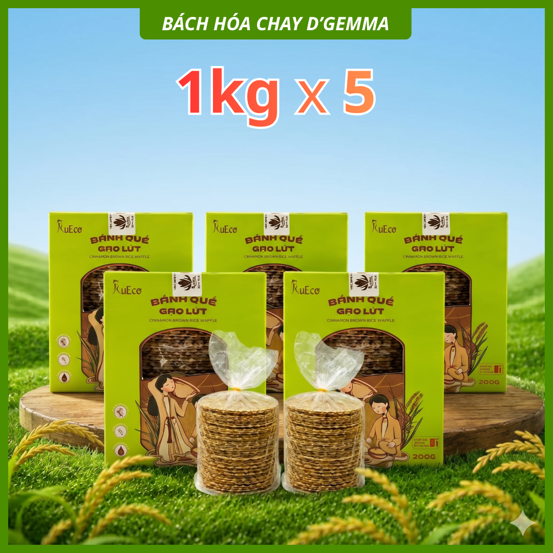  BÁNH QUẾ GẠO LỨT RUECO 200G - HƯƠNG VỊ TUỔI THƠ, GIÒN TAN KHÓ CƯỠNG 