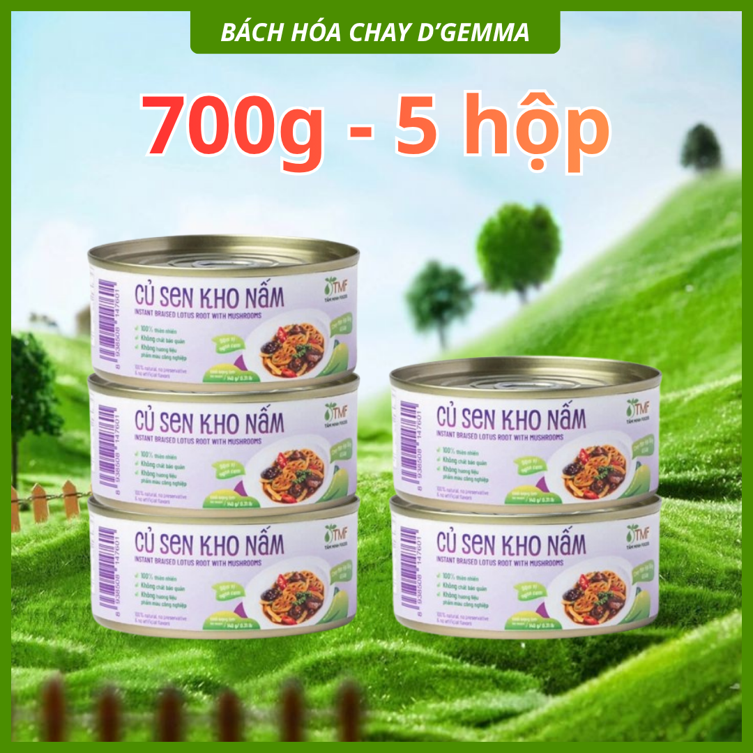  CỦ SEN KHO NẤM THỰC DƯỠNG | THƯƠNG HIỆU LÁ TÍA TÔ 