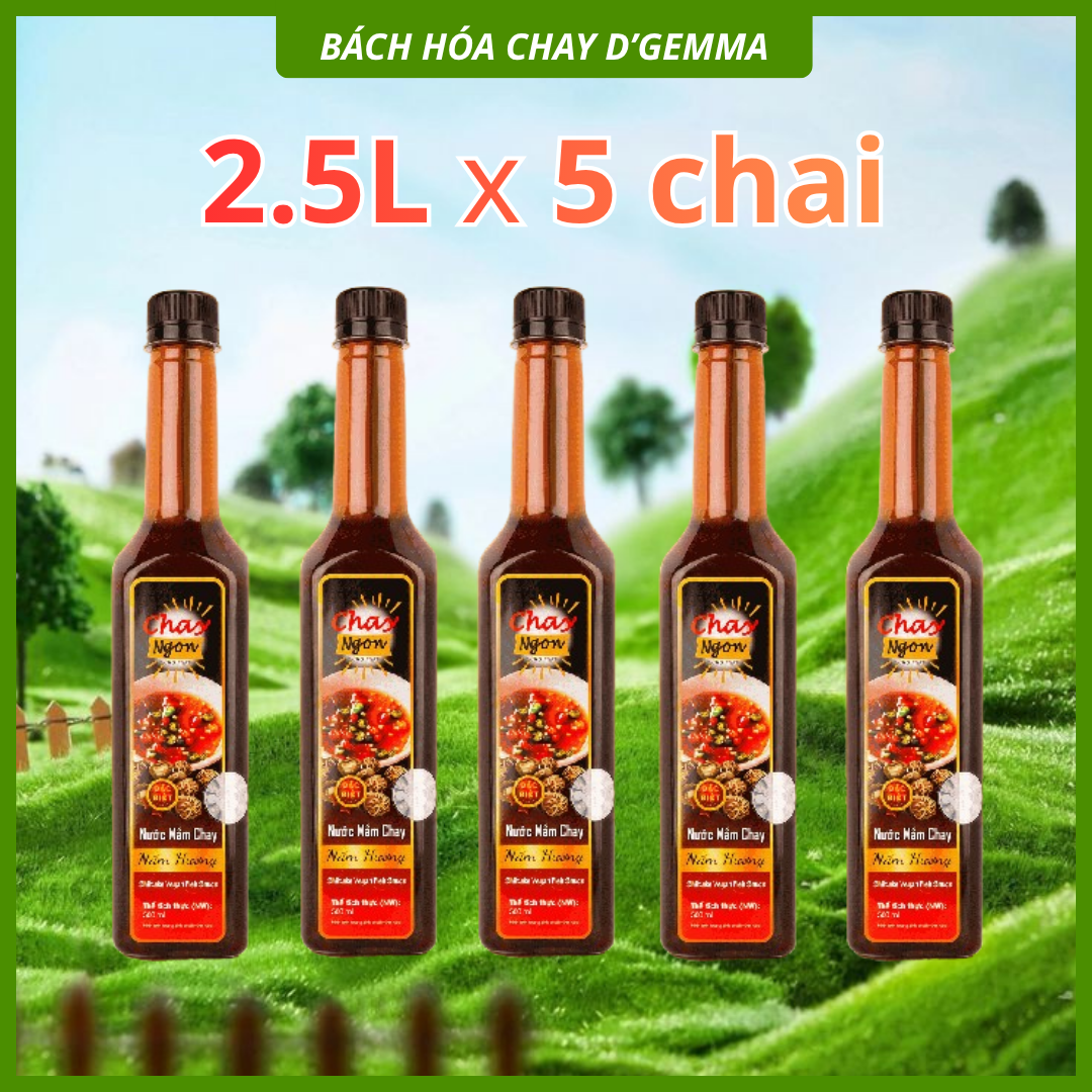  NƯỚC MẮM CHAY NẤM HƯƠNG ĐẶC BIỆT 500ML - HÙNG PHÁT - ĐẬM ĐÀ VỊ NẤM, THƠM NGON CHUẨN VỊ 