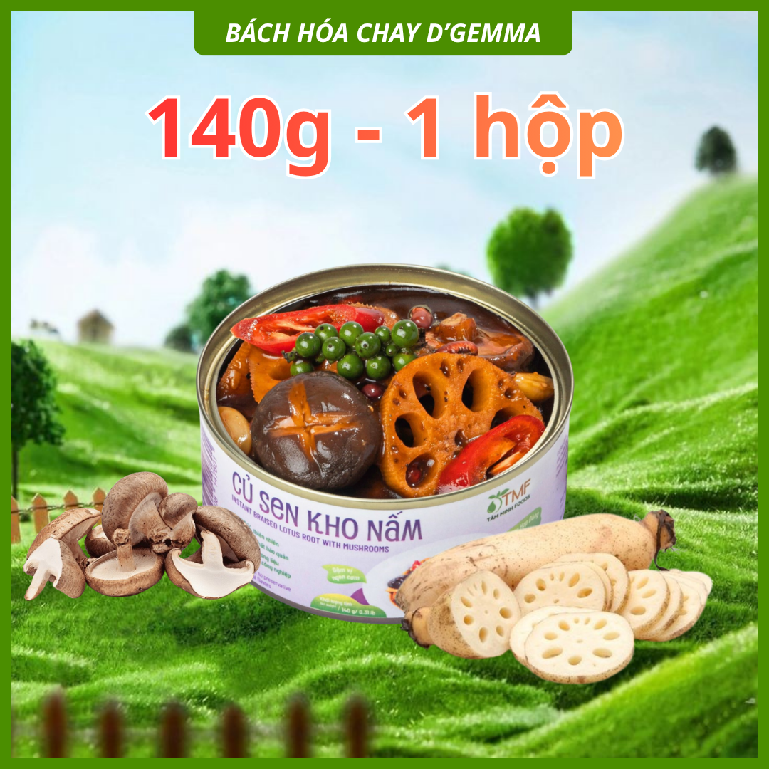  CỦ SEN KHO NẤM THỰC DƯỠNG | THƯƠNG HIỆU LÁ TÍA TÔ 