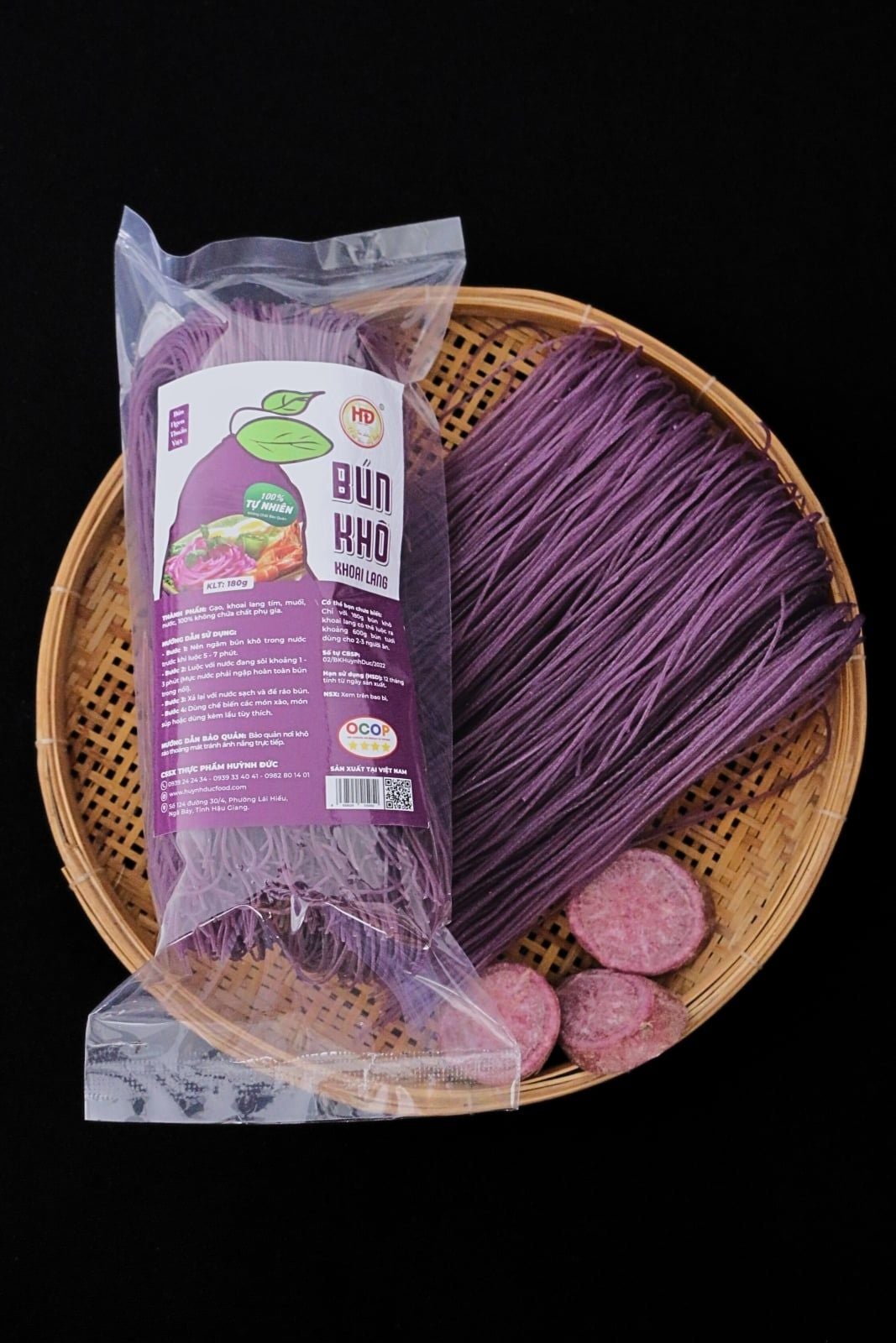  BÚN KHÔ KHOAI LANG 300G - BỔ SUNG CHẤT XƠ TỰ NHIÊN 