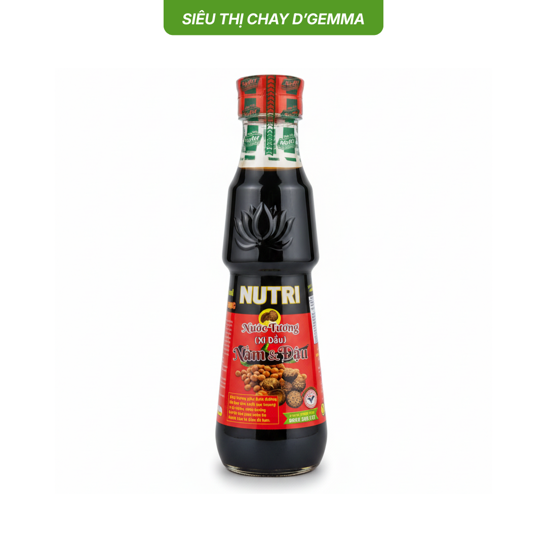  NƯỚC TƯƠNG NẤM VÀ ĐẬU NUTRI 300ML 