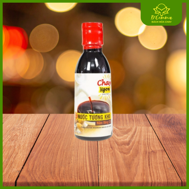  NƯỚC TƯƠNG TỪ NẤM ĐÔNG CÔ CHAY NGON | HÙNG PHÁT – CHAI 200ML 