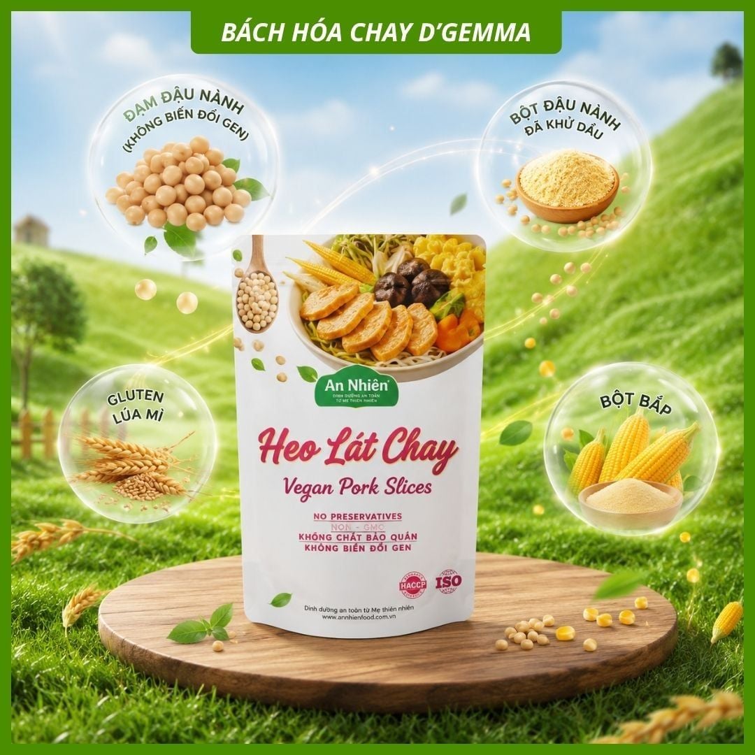  Thịt Heo Lát Chay 150G - Thực Phẩm Chay Khô Thơm Ngon, Dễ Chế Biến 