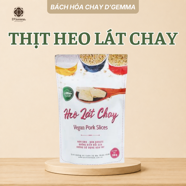  Thịt Heo Lát Chay 150G - Thực Phẩm Chay Khô Thơm Ngon, Dễ Chế Biến 