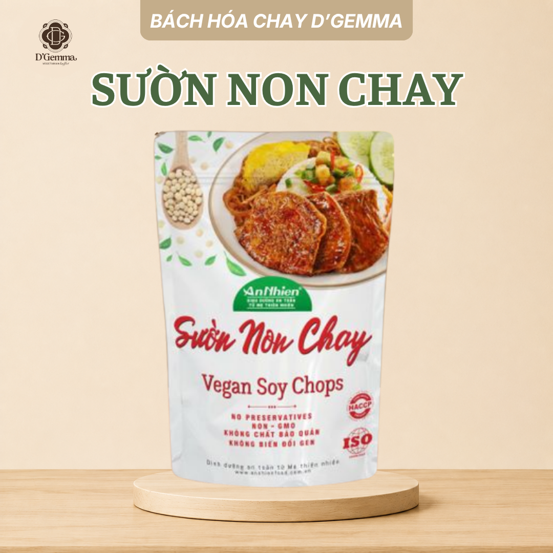  Sườn Non Chay PHẠM GIA PHÁT 150G - Đồ Chay Sạch Không Chất Bảo Quản 