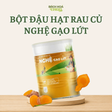  BỘT NGHỆ GẠO LỨT & ĐẬU HẠT RAU CỦ 420G - BỘT DINH DƯỠNG THUẦN CHAY, TỐT CHO BAO TỬ, ĐẸP DÁNG ĐẸP DA 