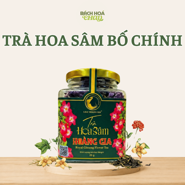  TRÀ HOA SÂM BỐ CHÍNH 20G - HOÀNG GIA 