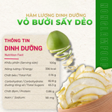  VỎ BƯỞI SẤY DẺO NONGLAMFOOD 85G – MỨT VỎ BƯỞI DẺO MỀM, VỊ THANH TỰ NHIÊN 