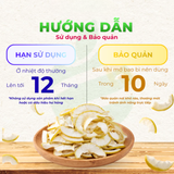  VỎ BƯỞI SẤY DẺO NONGLAMFOOD 85G – MỨT VỎ BƯỞI DẺO MỀM, VỊ THANH TỰ NHIÊN 