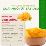  XOÀI CAY SẤY DẺO NONGLAMFOOD 100G – CHUA CAY ĐẬM VỊ 