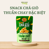  SNACK CHẢ GIÒ THUẦN CHAY ĐẶC BIỆT 75G – GIÒN TAN, NHÂN NẤM HƯƠNG 